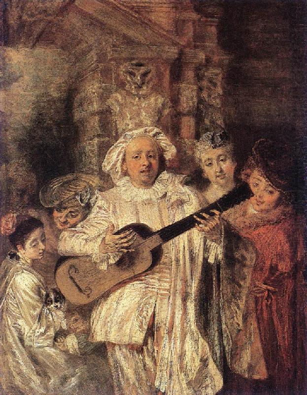 WATTEAU, Antoine Gilles and his Family china oil painting image
